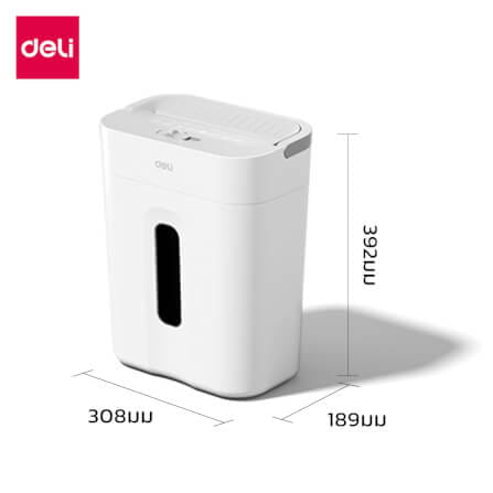 เครื่องทำลายเอกสาร DELI ET011-WH-01 15ลิตร สีขาว_7